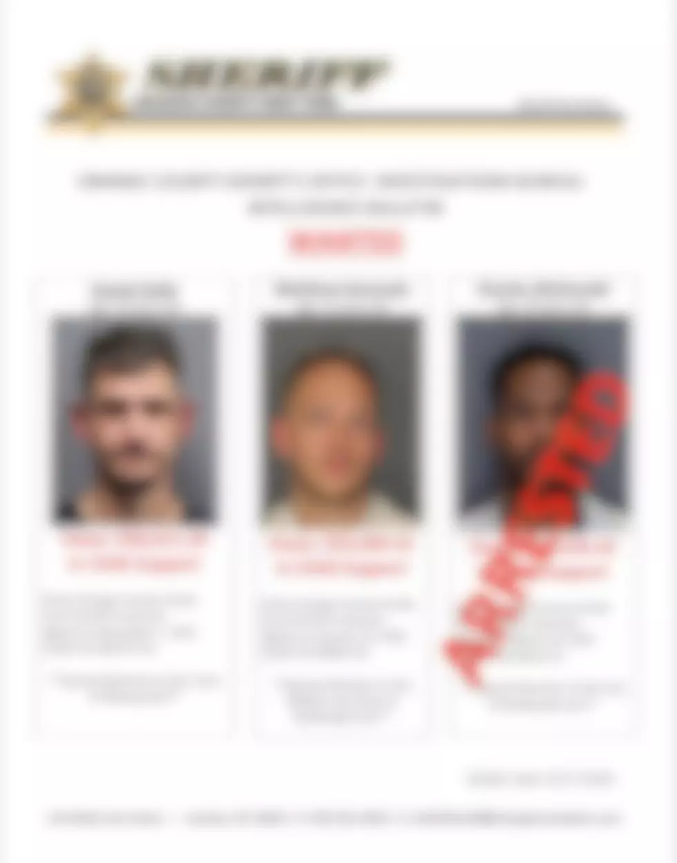 Arrest Made in Ongoing Orange County Child Support Operation