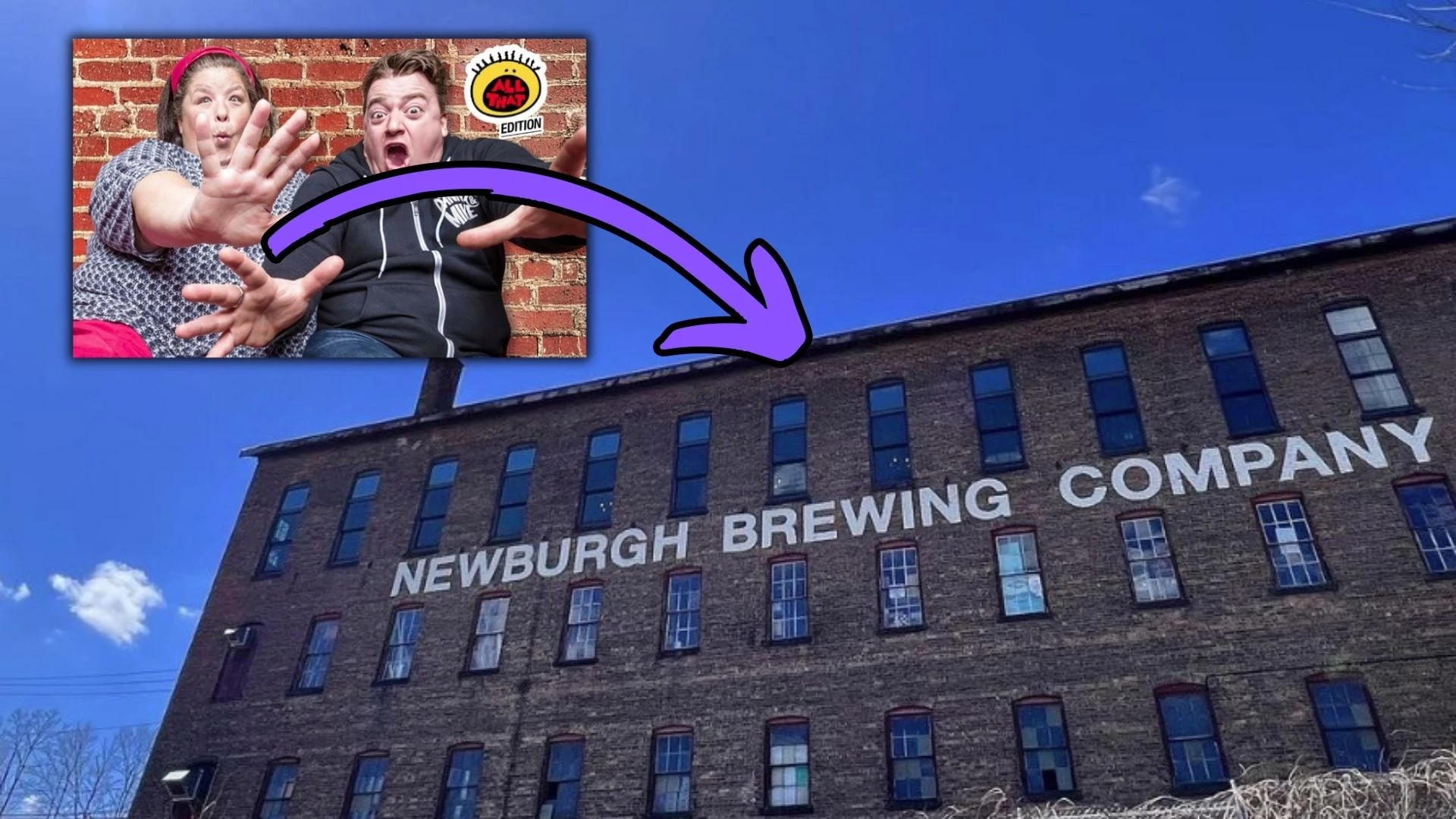 90s TV Duo Visit Newburgh, New York For a Trip Down Memory Lane