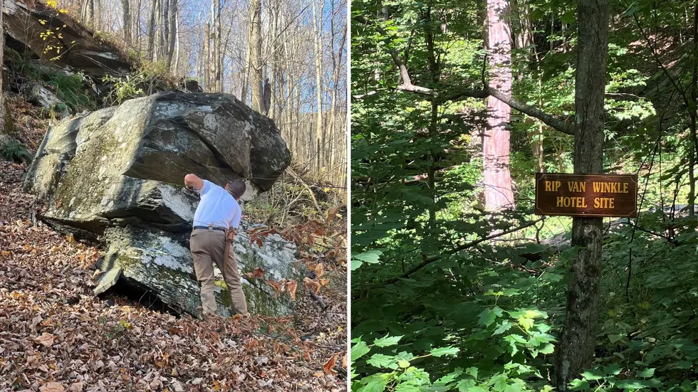 What New York Trail Leads to Infamous Rip Van Winkle Napping Rock?