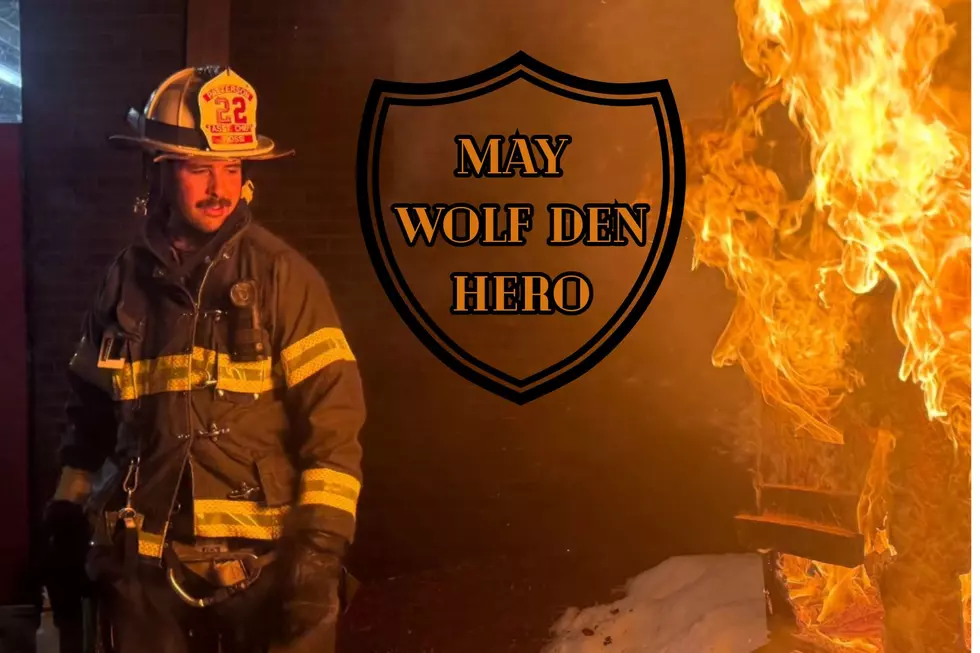 Wolf Den Honors Patterson Firefighter As May Wolf Den Inductee